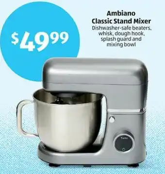 Aldi Ambiano Classic Stand Mixer offer