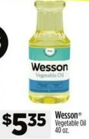 Dollar General Wesson Vegetable Oil offer