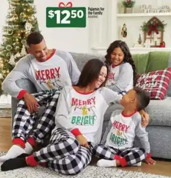 Dollar General Pajamas for the Family offer