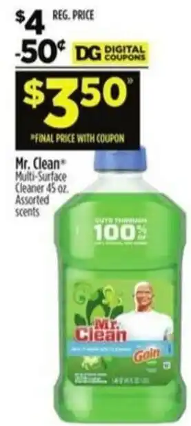 Dollar General Mr. Clean offer