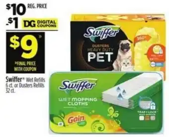 Dollar General Swiffer offer