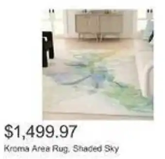 Costco Kroma Area Rug Shaded Sky offer