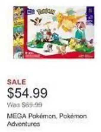 Costco MEGA Pokémon, Pokémon Adventures offer