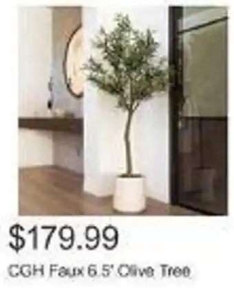 Costco CGH Faux 6.5 Olive Tree offer