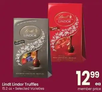 Albertsons Lindt Lindor Truffles offer