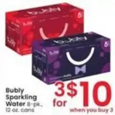 Albertsons Bubly Sparkling Water offer
