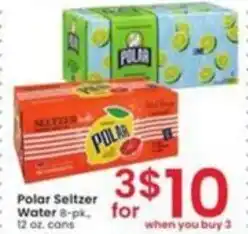 Albertsons Polar Seltzer Water offer
