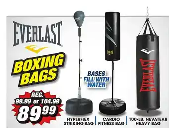 Big 5 Hyperflex Striking Bag Carido Fitness Bag 100-lb. Nevatear Heavy Bag offer
