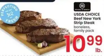 Albertsons USDA CHOICE Beef New York Strip Steak offer