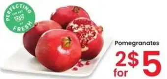 Albertsons Pomegranates offer