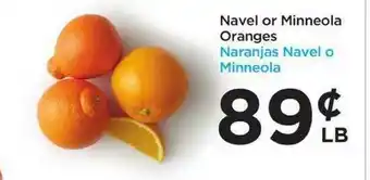 Navel Or Minneola Oranges
