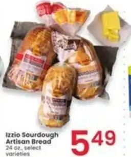 Albertsons Izzio Sourdough Artisan Bread offer