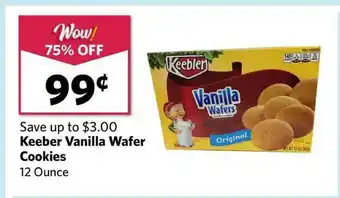 Grocery Outlet Keeber Vanilla Wafer Cookies offer