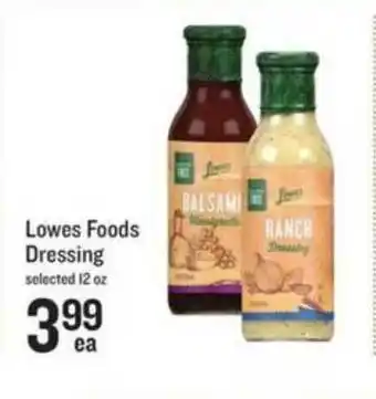 Lowes Foods Lowes Food Dressing offer