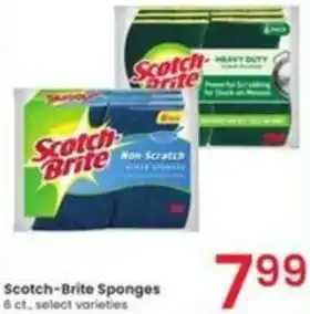 Albertsons Scotch-Brite Sponges offer