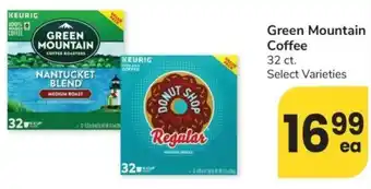 Albertsons Green Mountain Coffee offer