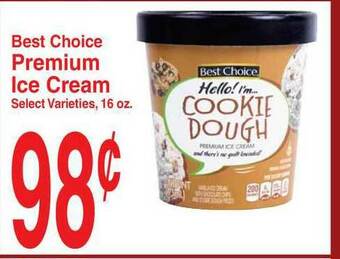 Super Saver Best Choice Premium Ice Cream offer