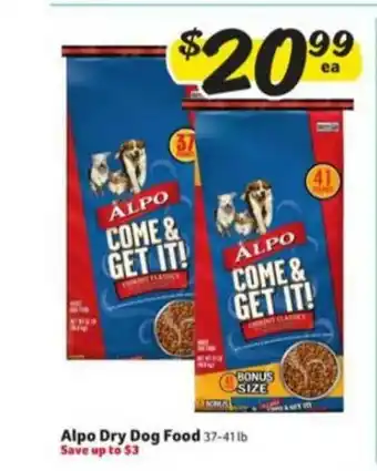 Winn Dixie Alpo Dry Dog Food offer