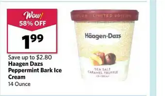 Häagen Dazs Peppermint Bark Ice Cream
