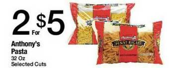 Jons International Anthony's Pasta offer