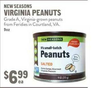 New Seasons Market New Seasons Virginia Peanuts offer