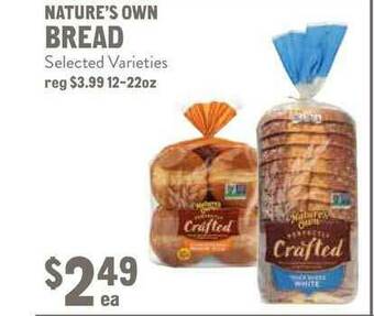 New Seasons Market Nature's Own Bread offer