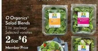 Pavilions O Organics® Salad Blends offer