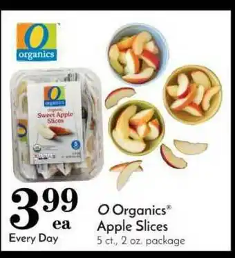Pavilions O Organics® Apple Slices offer