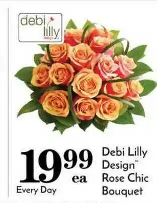 Pavilions Debi Lilly Design™ Rose Chic Bouquet offer