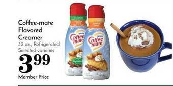 Pavilions Coffee-Mate Flavored Creamer offer