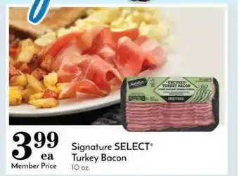 Pavilions Signature Select® Turkey Bacon offer