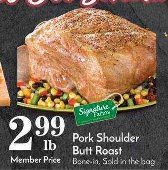 Pavilions Pork Shoulder Butt Roast offer