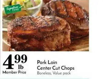 Pavilions Pork Lion Center Cut Chops offer