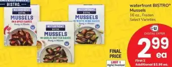 Albertsons waterfront BISTRO Mussels offer