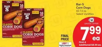 Albertsons Bar-S Corn Dogs offer