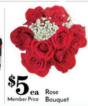 Pavilions Rose Bouquet offer