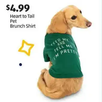 Aldi Heart To Tail Pet Brunch Shirt offer