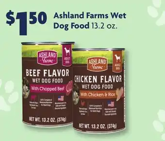 Family Dollar Ashland farms wet dog food offer