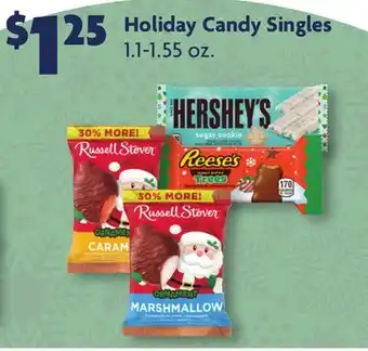 Family Dollar Holiday candy singles offer