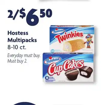 Family Dollar Hostess multipacks offer