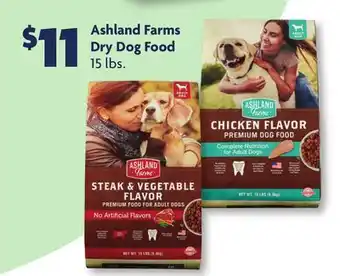 Family Dollar Ashland farms dry dog food offer