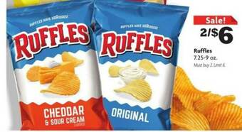 Family Dollar Ruffles offer
