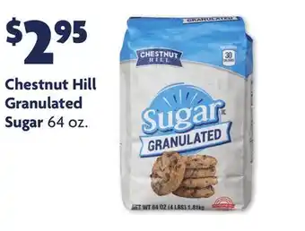 Family Dollar Chestnut hill granulated sugar offer