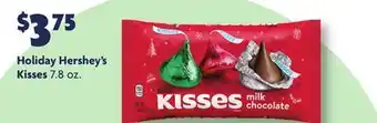 Family Dollar Holiday hershey's kisses offer