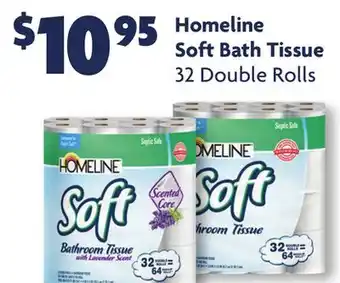Family Dollar Homeline soft bath tissue offer
