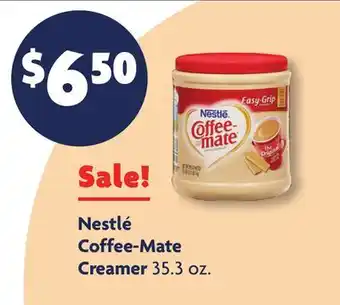 Family Dollar Nestlé coffee-mate creamer offer