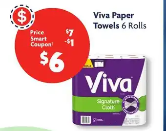 Family Dollar Viva paper towels offer