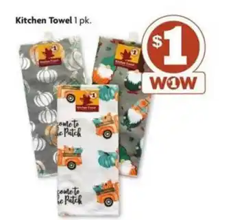 Family Dollar Kitchen Towel offer