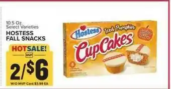 Food Lion Hostess Fall Snacks offer