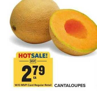 Food Lion Cantaloupes offer